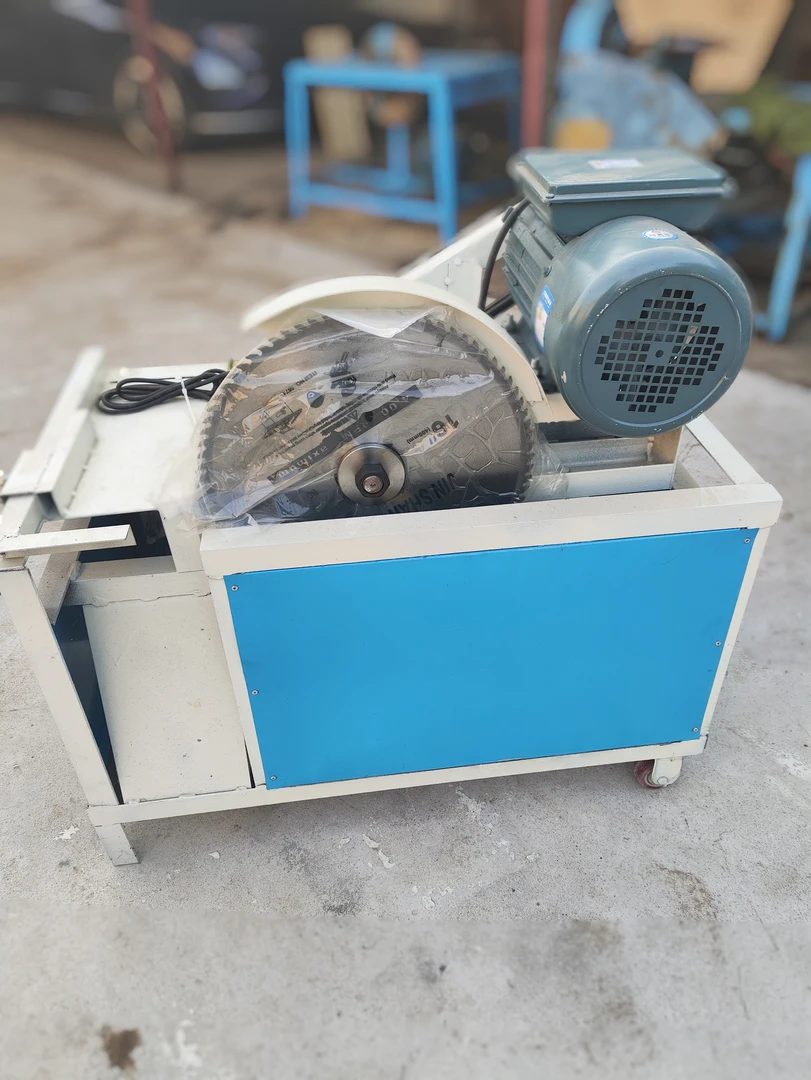 变频调速款自动切木机