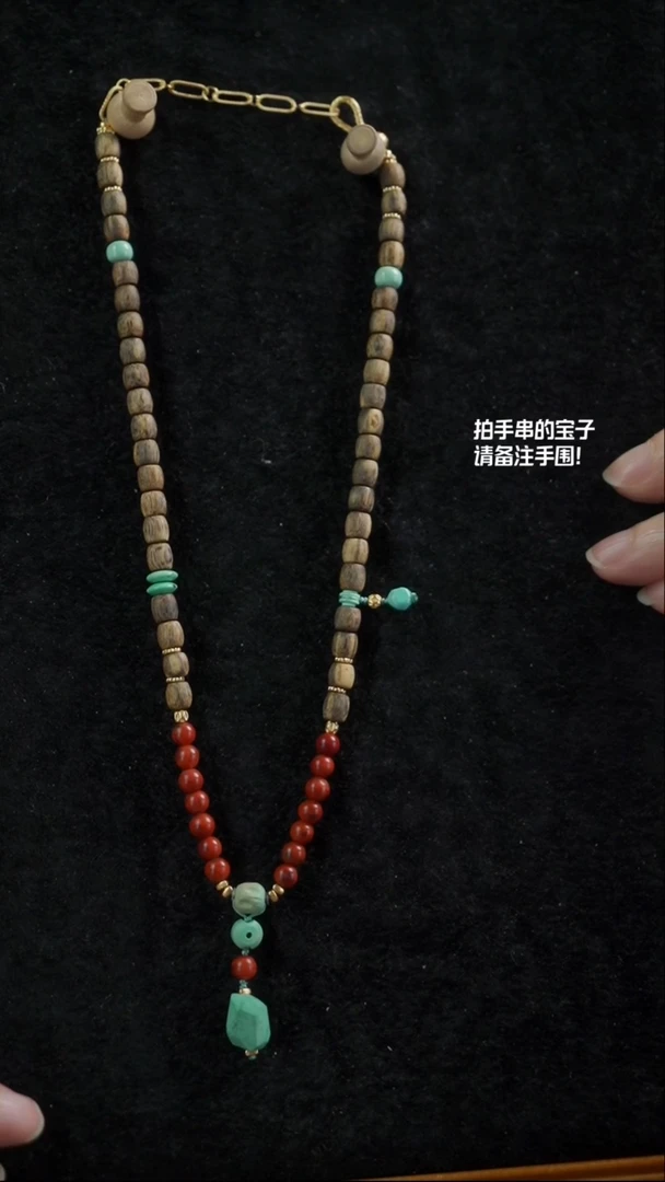 【闪购商品】沉香手串多圈项链款YXH-030