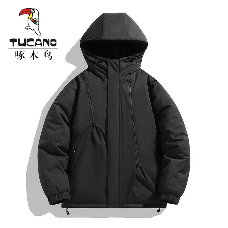 TUCANO/啄木鳥冬季加厚棉服男士保暖棉袄外套潮牌防风御寒棉衣潮