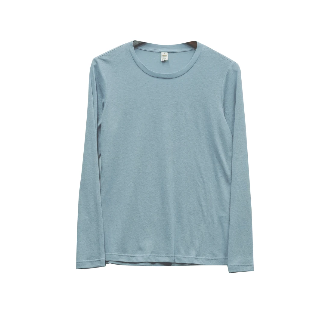 素然悦己【拂风】春秋百搭长袖纯色保暖针织打底衫内搭上衣舒适亲肤