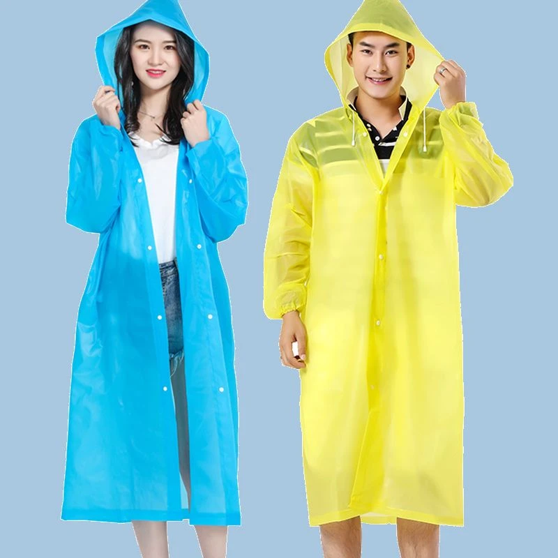 雨衣加厚女士男款透明成人大人便携钓鱼长款全身防暴雨一次性雨披