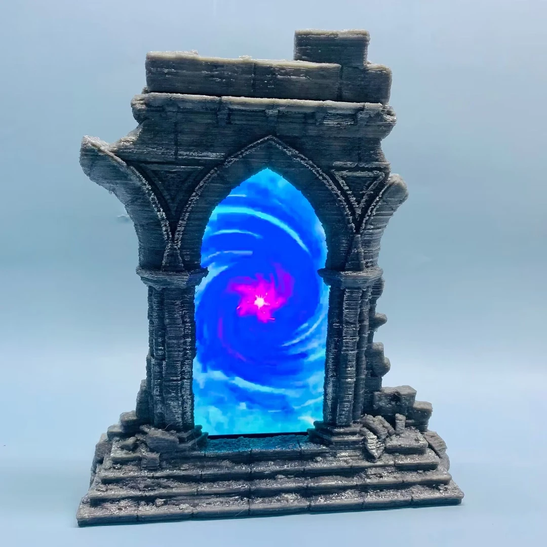 时光魔法传送门游戏模型道具周边手办科幻科技家居桌面小摆件玩具