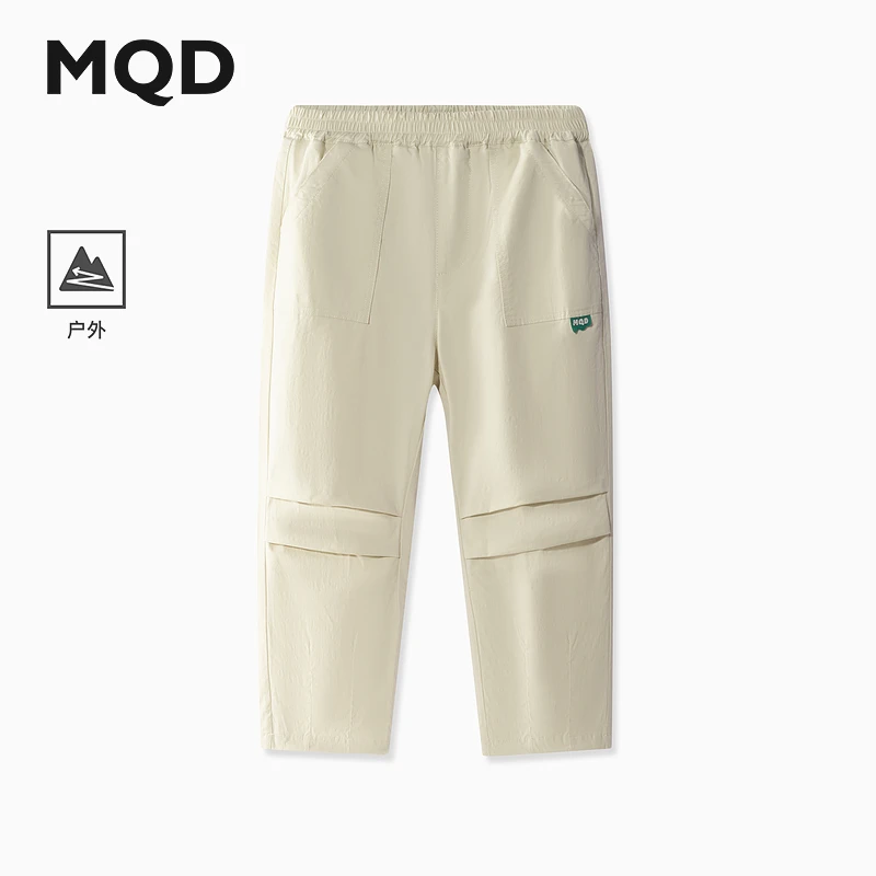MQD童装儿童24夏新款户外风防蚊裤萝卜裤休闲长裤9642W1561