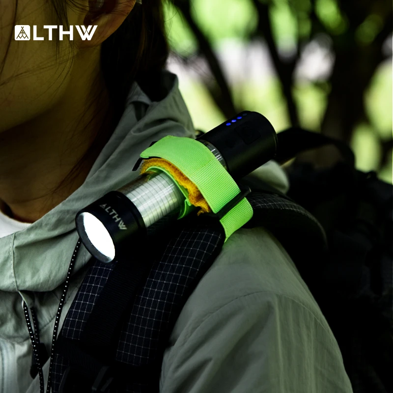 旅腾手电手机防滑固定带徒步夜爬钓鱼多功能背包外挂wujie