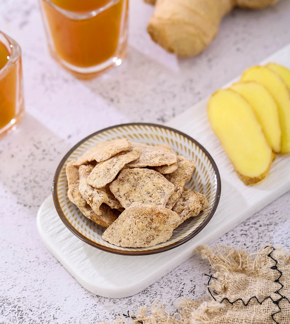 【女儿村】姜片休闲零食古法工艺红糖姜片手工慢熬食用甘甜辛辣姜片