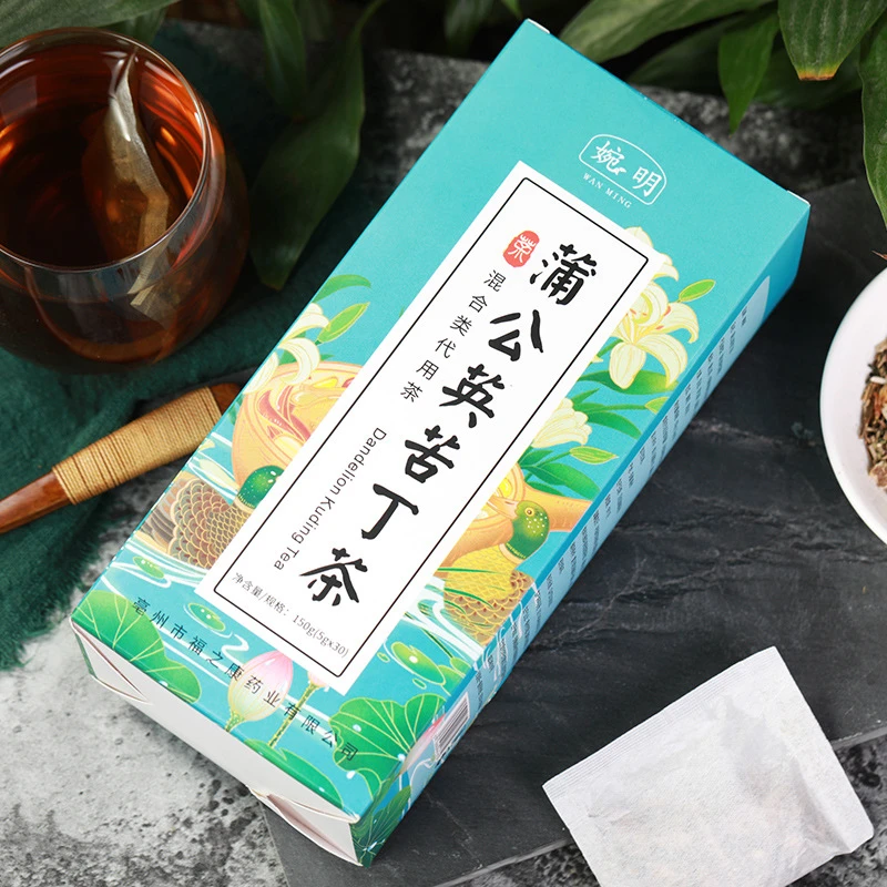 蒲公英苦丁茶 袋泡茶养生花草茶金银花苦丁茶代发消非炎