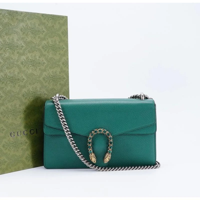 95新  GUCCI/古驰 gucci酒神单肩包-K203