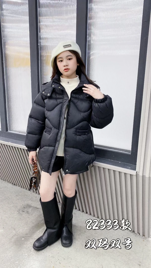 棉服百搭保暖中长款棉袄冬季加厚韩版时尚休闲