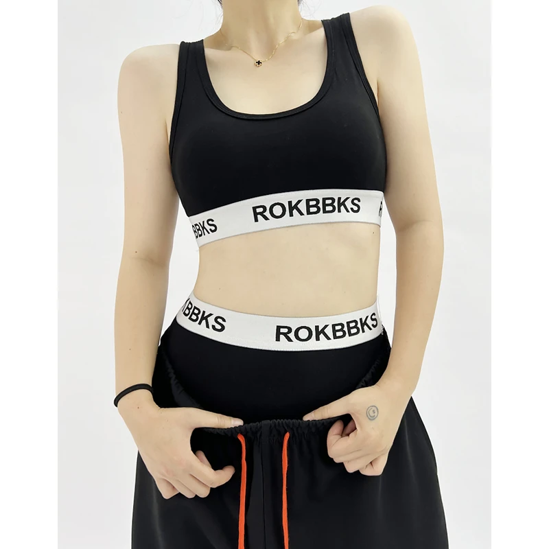ROKBBK-K/布韩爵士舞服装街舞穿搭jazz女装hiphop套装运动内衣