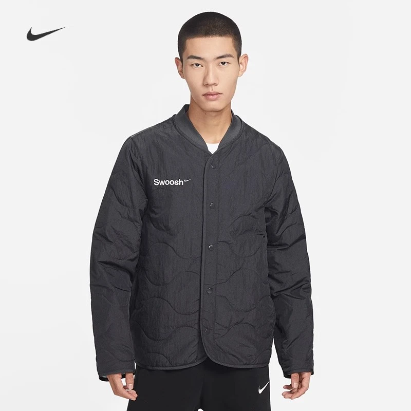 Nike/耐克百搭简约冬季男子运动休闲保暖夹克棉服 FB1909-031-060