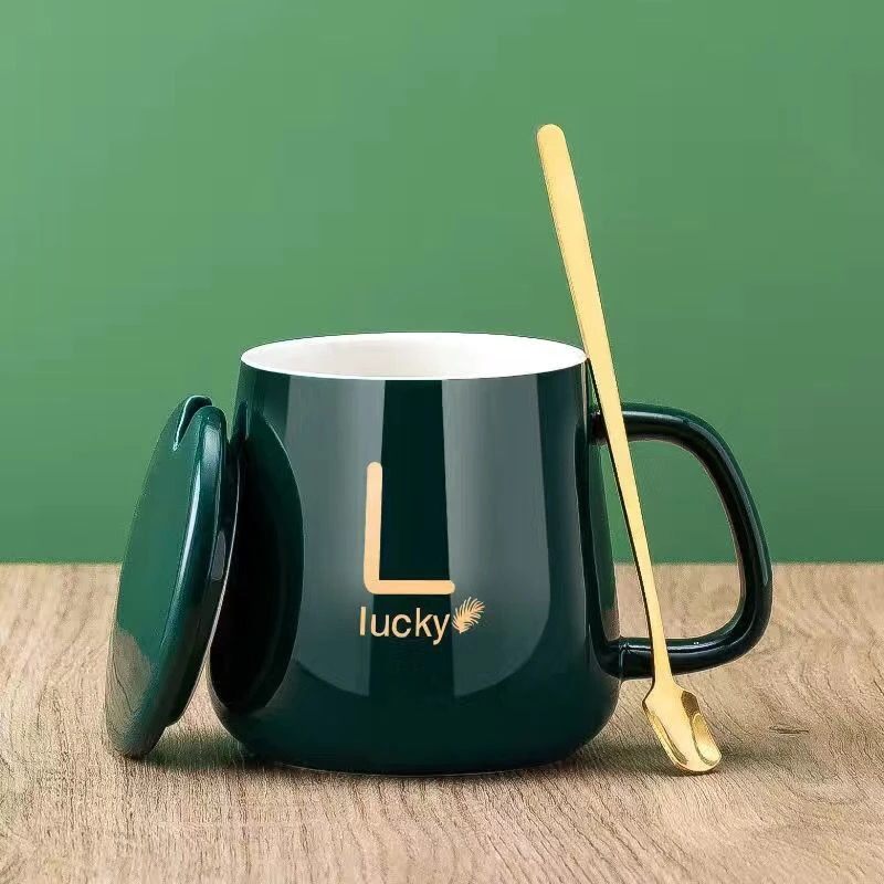 耐高温陶瓷杯马克杯家用茶杯男女咖啡杯学生杯子创意高端礼品杯
