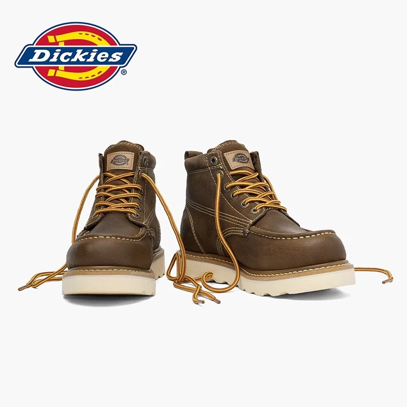 Dickies马丁靴男靴2023新款冬季男鞋英伦工装靴秋冬男士高帮靴子