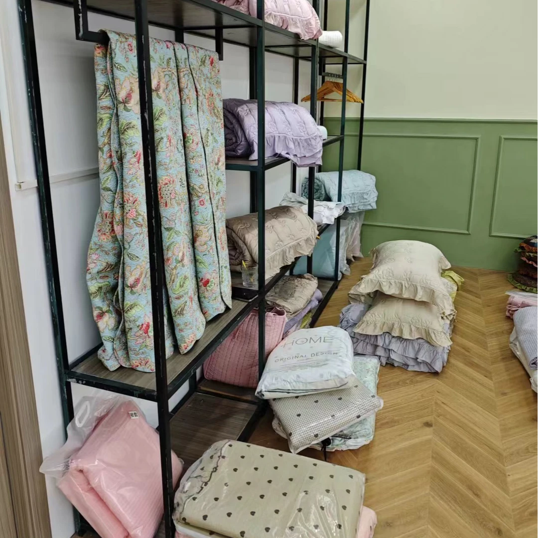 丽姐定制【米格子豆豆被】单人/双人  韩国豆豆被捡漏外贸床品