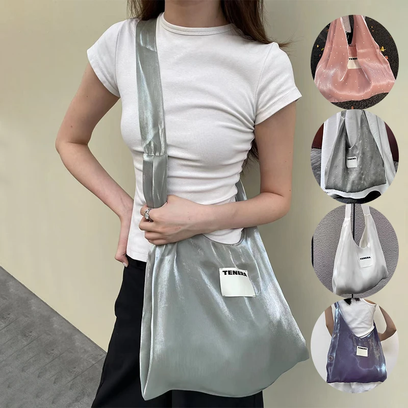 EVENBUYER很会买TENERA 钻石珍珠环保大容量芭蕾斜挎包手提包