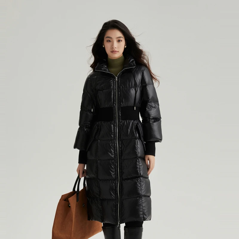 OBEG欧碧倩时尚气质中长羽绒服10464148