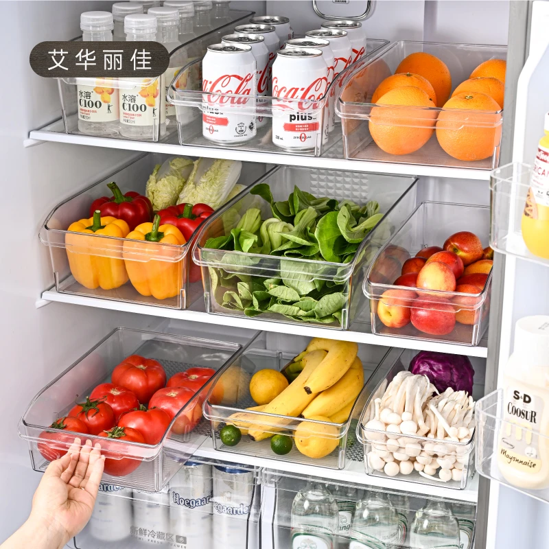 收纳盒冰箱保鲜盒食品级专用储物冷冻厨房大容量蔬菜水果整理神器