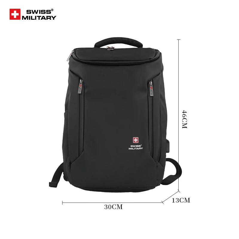 SWISSMILITARY 瑞士军刀男双肩包通勤背包商务电脑包大容量书包