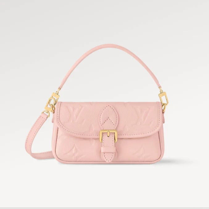 全新未使用 LouisVuitton/路易威登 24新款Nano Diane法棍包 爆款