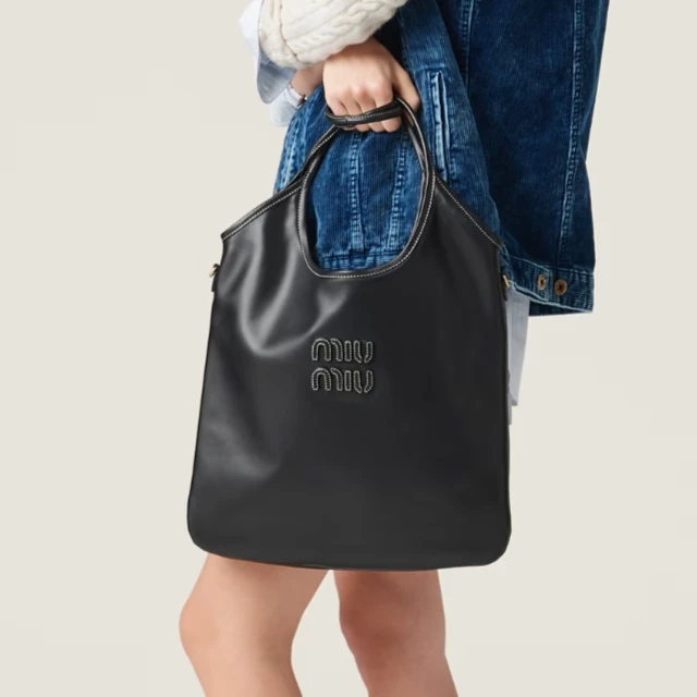 全新未使用 MIU MIU/缪缪 新款托特Hobo手提包时尚爆款张元英同款