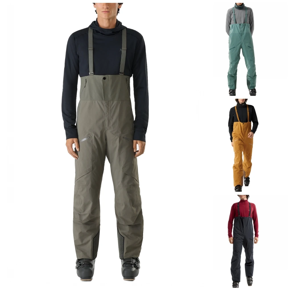 ARC'TERYX/始祖鸟RUSH BIB PANT男款滑雪裤防水透气软壳背带长裤