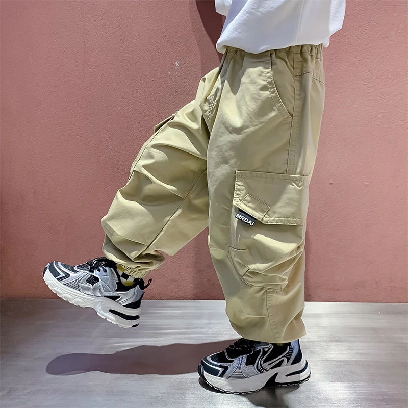 男童春秋长裤2025秋季新款儿童韩版洋气休闲裤宝宝酷帅工装裤帅气