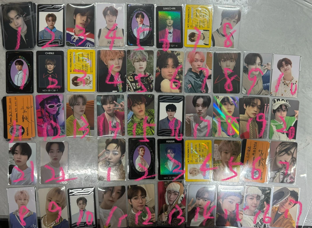 国内现货小卡，罗渽民小卡，黄仁俊小卡，朴志晟小卡