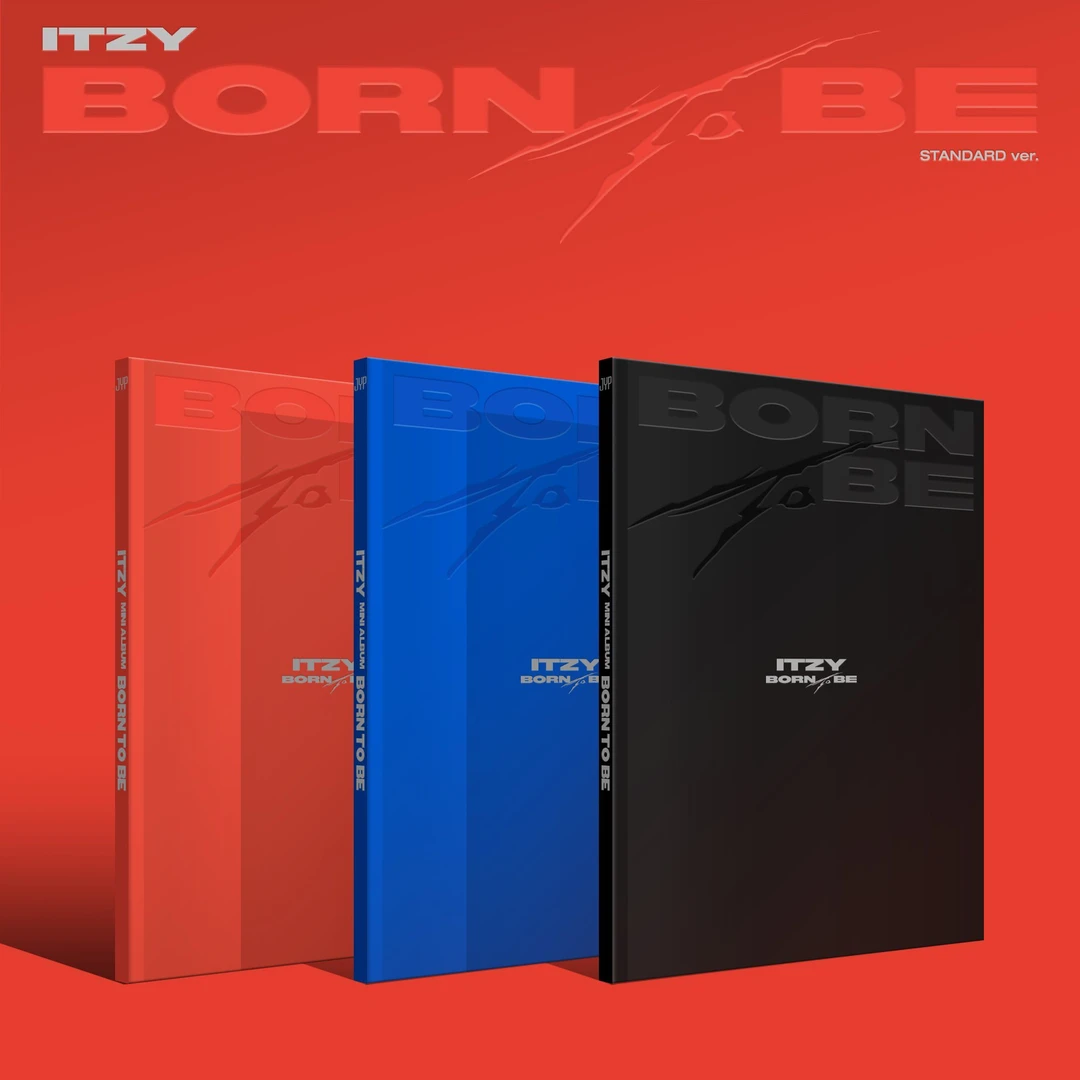 国内现货包邮，itzy新专born to be。全新正品未拆