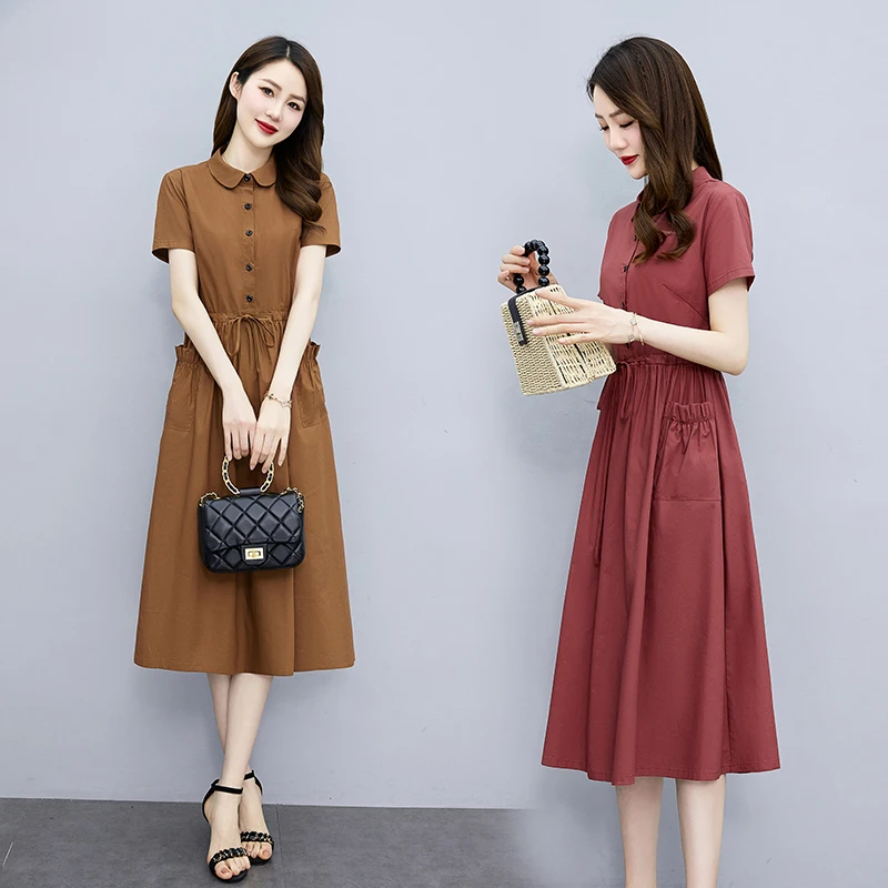 120-140斤微胖女装2025夏季新款连衣裙时尚衣服女装30-35岁上档次