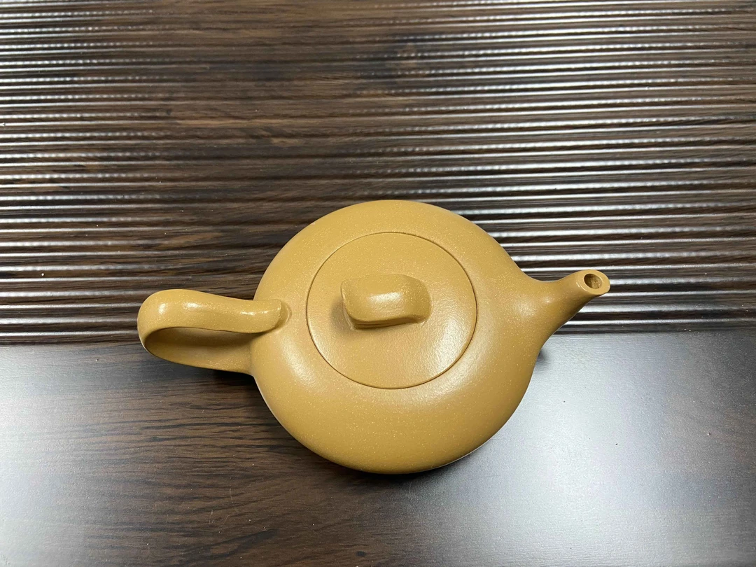 一帆风顺壶黄金段泥【聪】纯手工紫砂壶