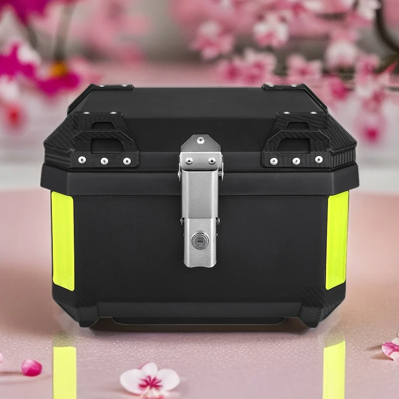 电动车后备箱30L塑料通用防水轻便一体安装摩托车尾箱通用