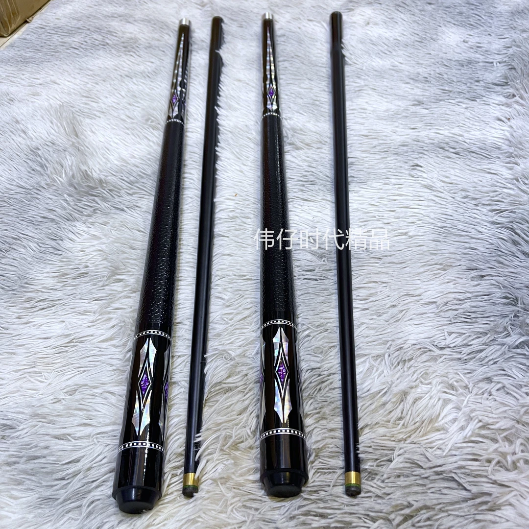 新手入门推荐台球杆中式黑八台球球杆斯诺克小头杆枫木烤漆设计