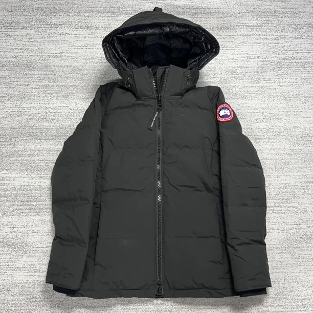 【canada goose】加拿大鹅 新款黑色派克大衣连帽羽绒服 女款S 99新