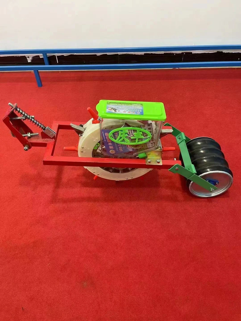 悬挂犁 指夹单嘴播种机+挂架+滚子