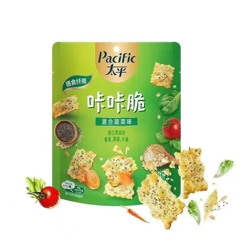 25年6月到期太平发酵饼干50g洋葱味咔脆混合蔬菜小吃零食