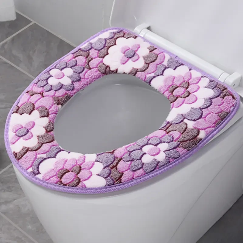 马桶垫子坐垫圈加厚坐便套防水秋冬通用款可水洗