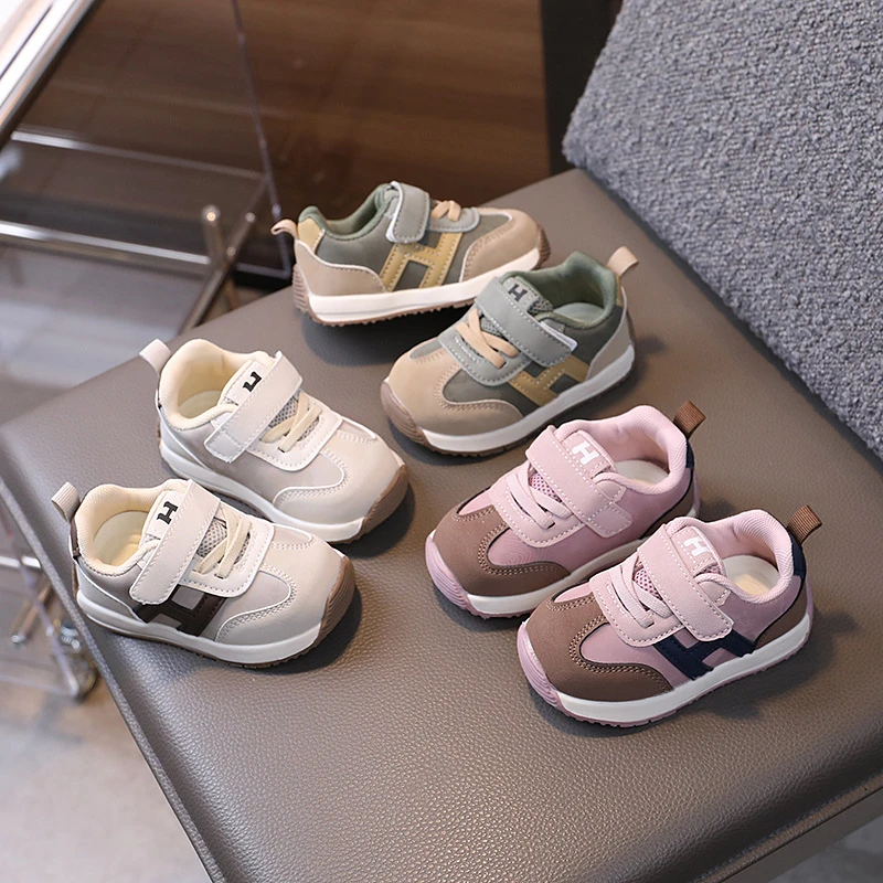 秋冬季宝宝学步鞋幼童鞋软底阿甘鞋男童运动鞋跑步鞋防滑小童