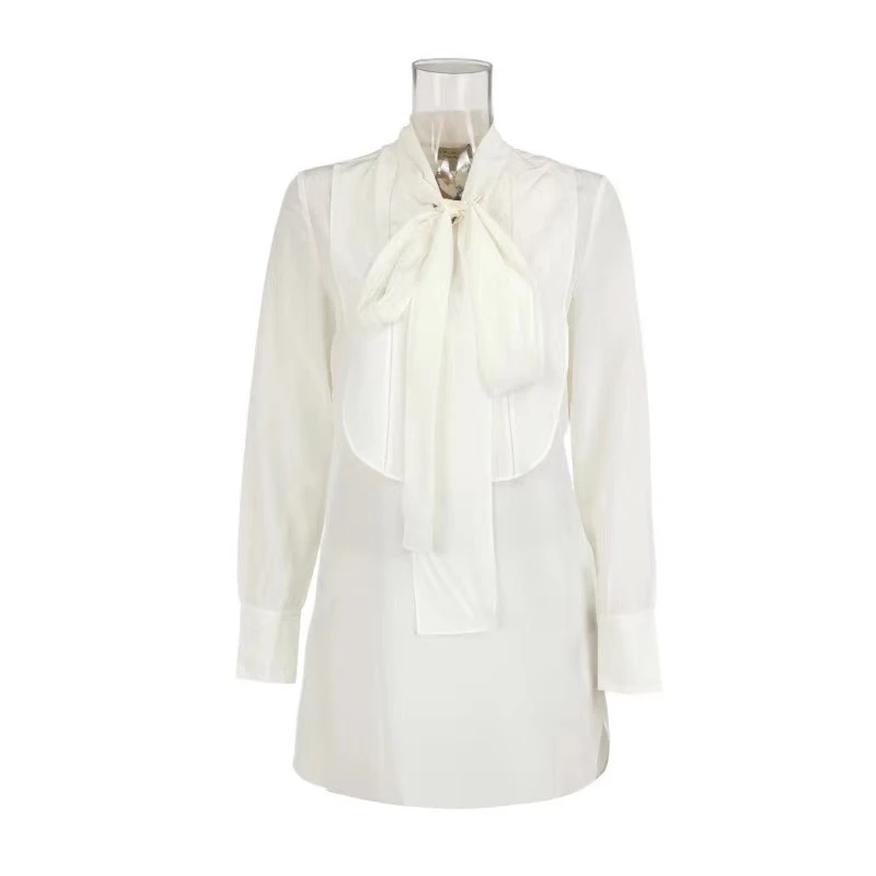 Burberry/博柏利bbr dl170 准新带吊 纯色真丝衬衣 uk5码 公价1w