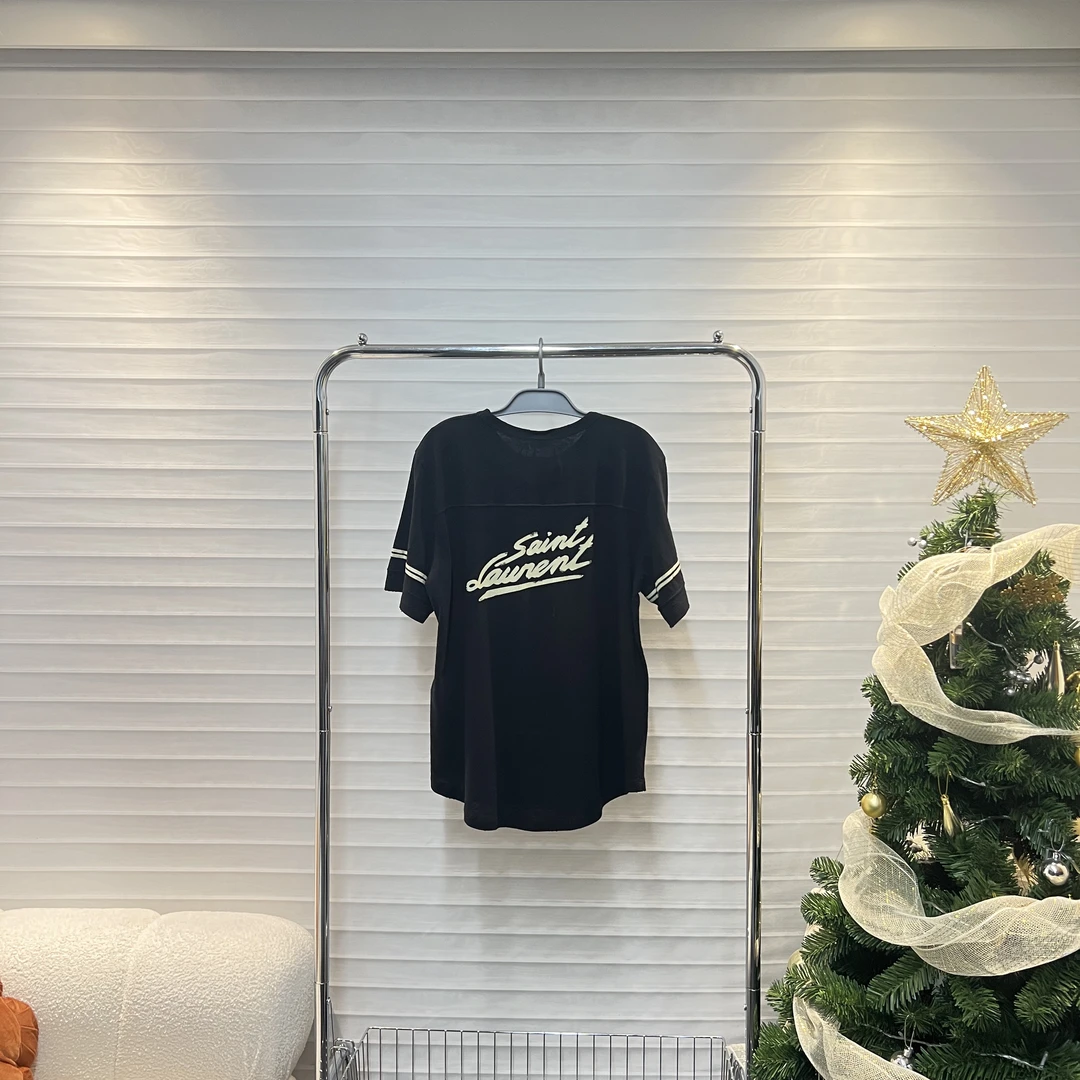 Saint Laurent/圣罗兰/slp做旧新款短袖/m码/公价4800/1408