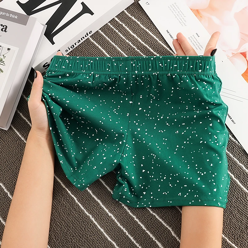 星空男士阿罗裤纯棉男生内裤中腰个性平角裤潮流短裤头运动底裤衩