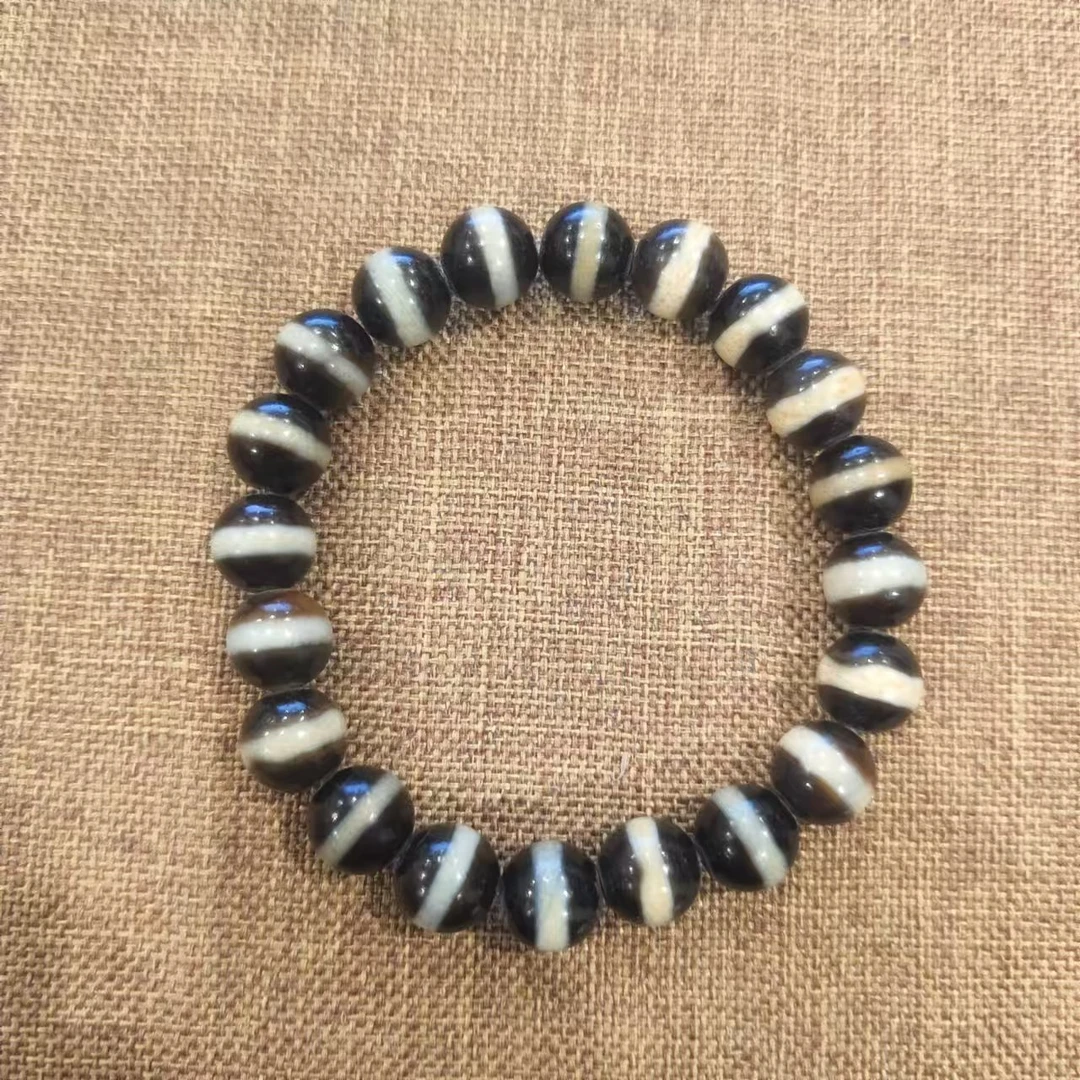 一线玛瑙单圈手串约10mm+29.3g  ZZ1210-05