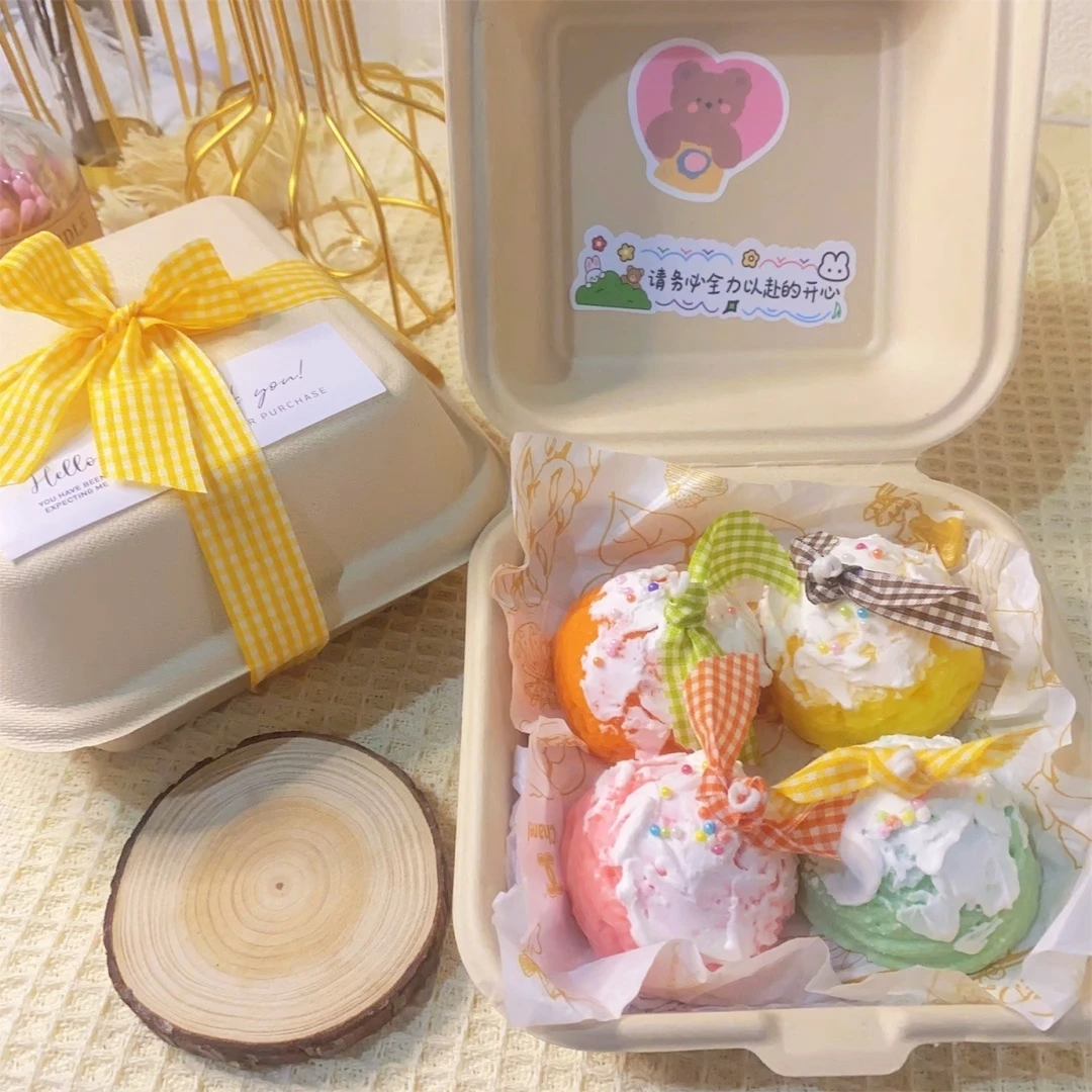 『泡芙星球 』香薰蜡烛ins风清新日系小众送闺蜜高颜值生日礼物海螺