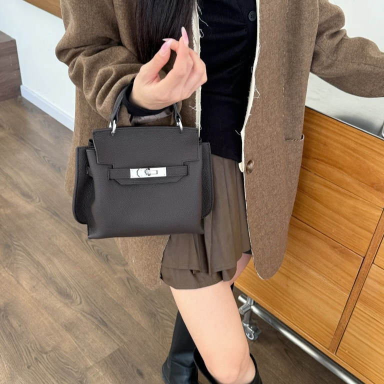 【小翅膀】爆款头层togo时尚经典百搭单肩斜挎手拎女包