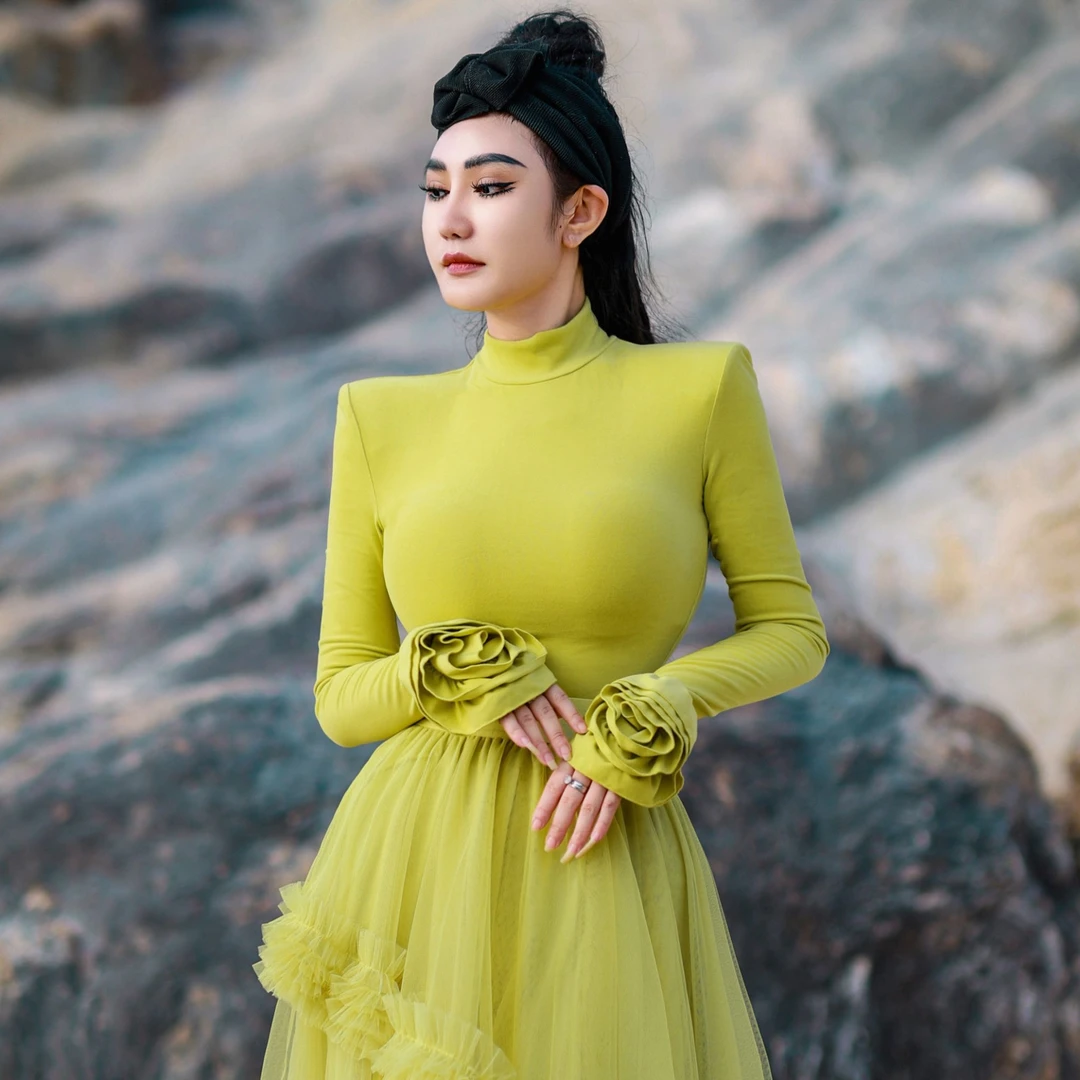 【星姐推荐】星原创高级定制【春深林静】设计师款轻奢保暖秋冬上衣