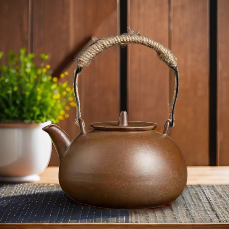 陶瓷煮茶家用室内全套配件烤火碳炉子一套网红庭院冬日烤茶壶套装