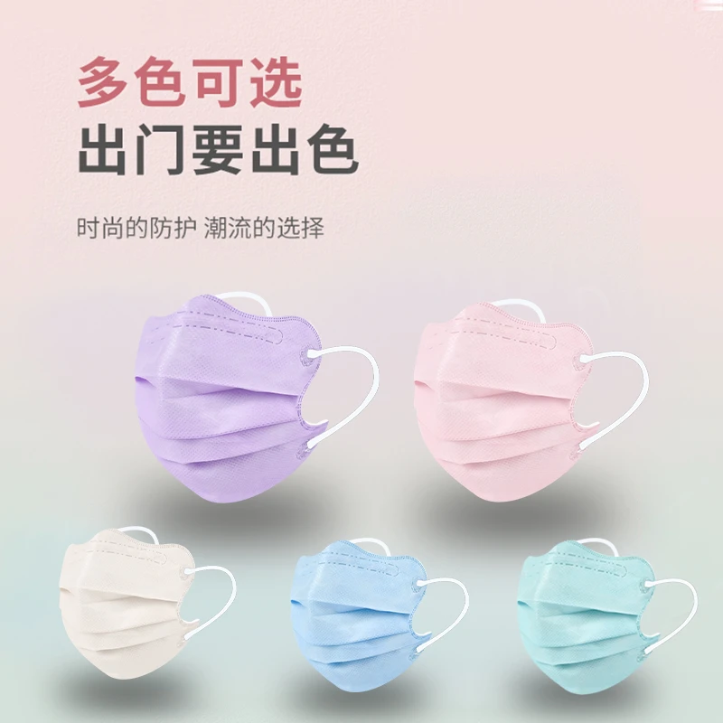 【独立包装】高品质马卡龙护眼角口罩时尚口罩显脸小成人透气口罩