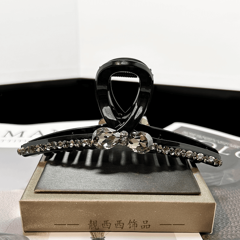 12192 13厘米抓夹女精致后脑勺全盘发夹