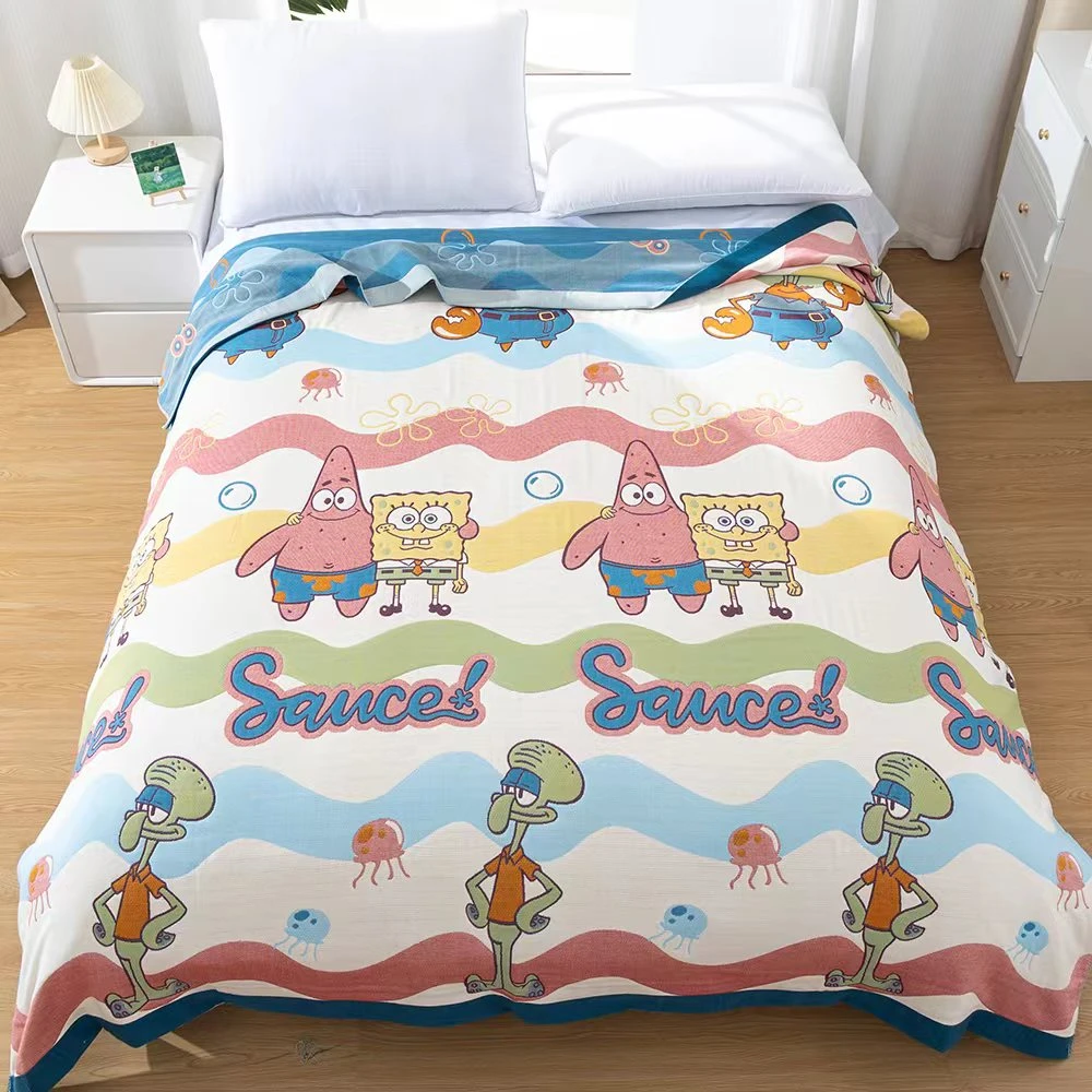 【秋季焕新】棉纱面包被200x230cm-亲密伙伴