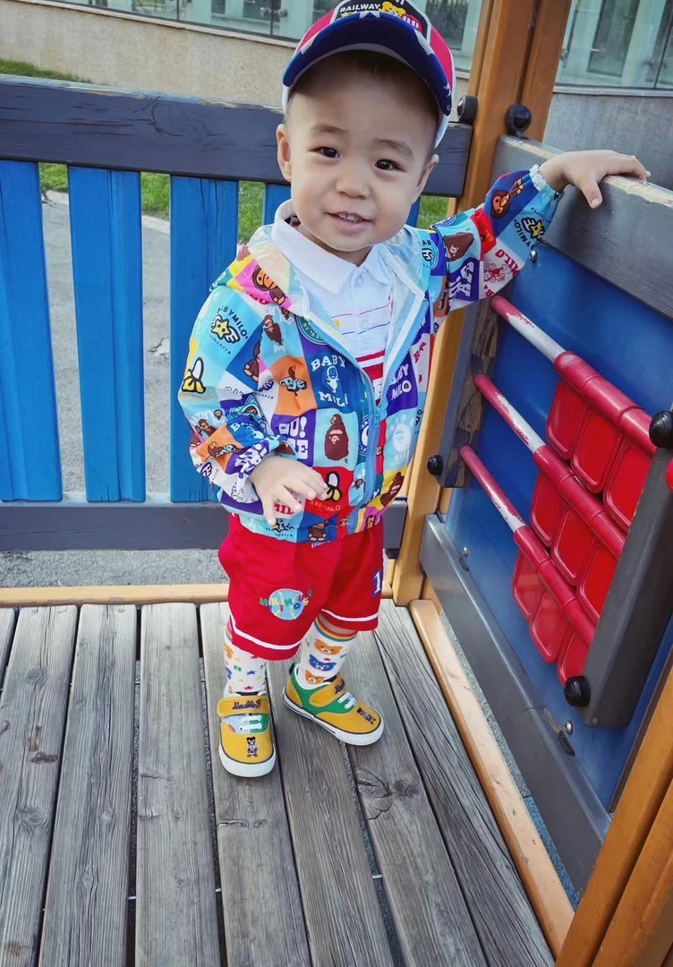 【清仓福利】小猴九宫格儿童夏款外套防晒服皮肤衣