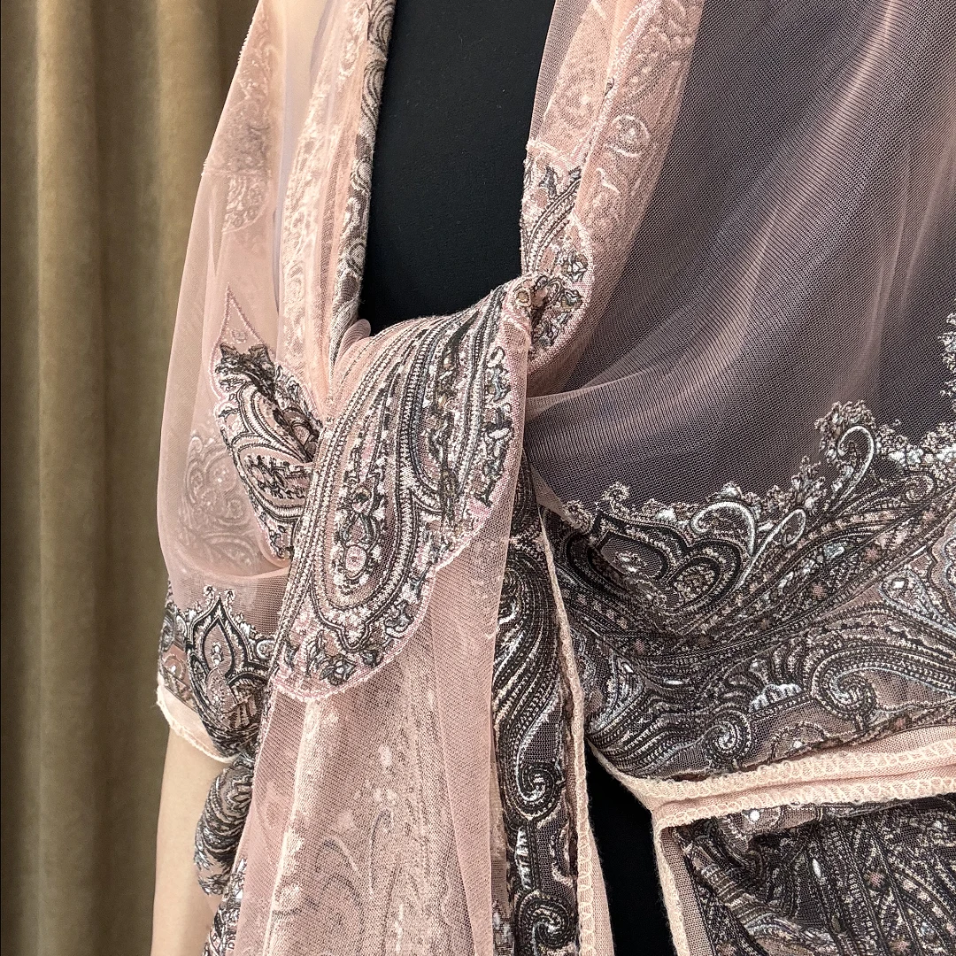 新款夏天时尚开车防晒旅游防晒蕾丝剪花披肩气质