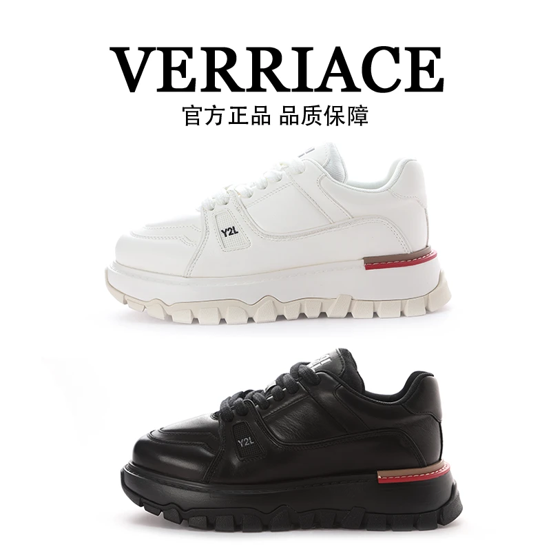 Verriace/梵沙琪欧货潮牌设计师款真皮百搭男鞋潮鞋轻奢低帮男鞋